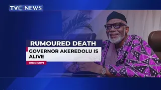 Governor Akeredolu is Alive, Says Ondo State Government