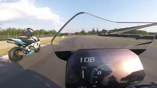 Bmw M1000R on track (Anneau du rhin)