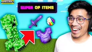 Minecraft, But Mobs Drop OP Items !!!