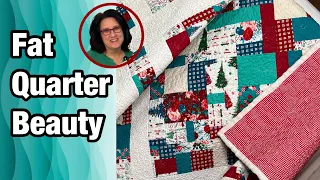 Fat Quarter Chop Quilt 🎁 ❤️