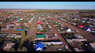 Начало осени  Курганская область  Целинное ( DJI Mavic PRO)