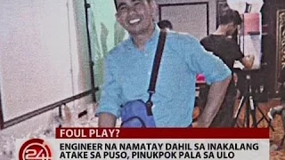 Engineer na namatay dahil sa inakalang atake sa puso, pinukpok pala sa ulo