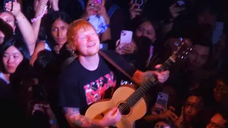 Ed Sheeran Afterglow no mic live