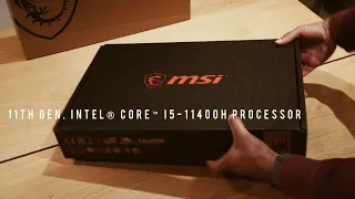 Unboxing the MSI GF63 Thin 11SC