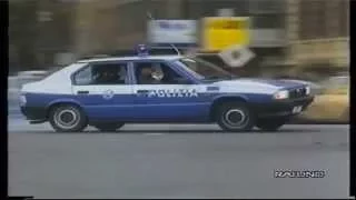 A tutte le volanti (1991) - Scena iniziale - Inseguimento Alfa Romeo 33 Polizia di Stato