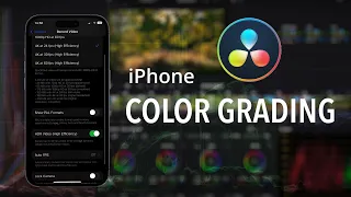 How To Color Grade ANY iPhone Footage EASILY! | Davinci Resolve 18