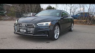 2018 Audi A5 2.0T Technik quattro 7sp S Tronic Cpe I0007A