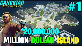 *BUYING A 20,000,000 MILLION DOLLAR ISLAND* | Gangstar New Orleans ( Hindi Gameplay #1) | Like GTA 5