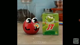 Doodland Bloopers #16 Green Apple Doodland Licking Lollipop!