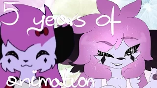 5 years of animation (flash warning ;__;)