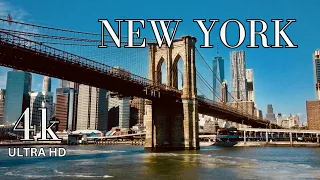 NEW YORK 4K Video Ultra HD Video With Soft Piano Music - Explore The World