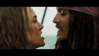 Pirates of the Caribbean - Jack & Elizabeth Scenes [4/6]