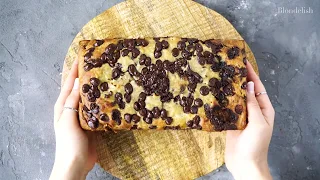 How To Make Chocolate Chip Banana Bread - Easy Banana Bread Recipe - Blondelish