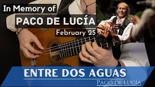 Luciano - ENTRE DOS AGUAS (Rumba) - Paco de Lucía (Cover)