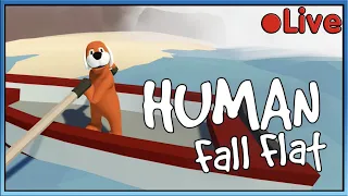 Human Fall Flat - W/Squid - 🔴 Live