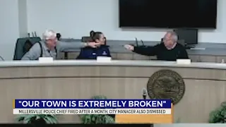 'Our town is broken': Millersville police chief fired after a month; City manager also dismissed