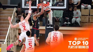 Top 10 Plays | Round 28 | 2023-24 Turkish Airlines EuroLeague