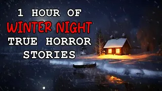 1 Hour of CREEPY TRUE Winter Night Horror Stories