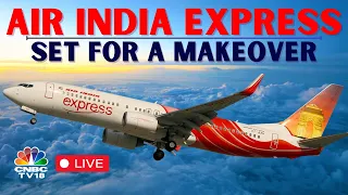 LIVE: Air India Express Gets A Makeover! Tata Group's Youthful Rebranding | Air India Logo | N18V