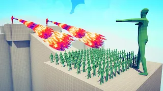 100x ZOMBIE + GIANT vs 2x EVERY GOD | TABS - Totally Accurate Battle Simulator