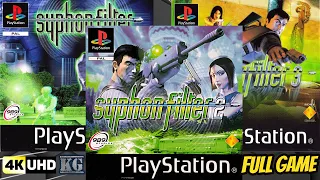 Syphon Filter TRILOGY [PS1] Gameplay Walkthrough FULL GAME [4K60ᶠᵖˢ UHD🔴]