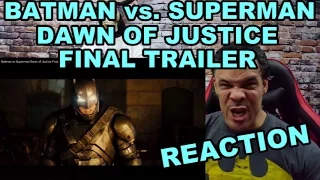 Batman vs Superman Dawn of Justice Final Trailer (2016) Review/Reaction to