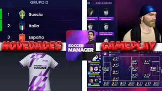 NOVEDADES DE SOCCER MANAGER 2024 BETA (SELECCIONES, CONFERENCE, PERSONALIZAR MANAGER...)