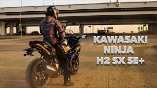 Спорт-Турист с Наддувом! Kawasaki Ninja H2 SX SE+. Обзор и Тест!