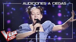 Noa Cánovas - Lost on you | Blind auditions | The Voice Kids Antena 3 2022