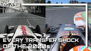 Every F1 Transfer Shock Of The 2000s Onboard | Assetto Corsa