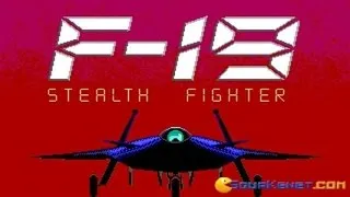 F19 - Stealth Fighter gameplay (PC Game, 1987)