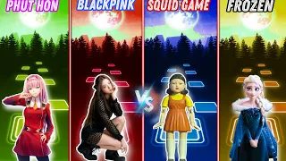 Phut hon VS Blackpink VS Squid Game VS Frozen -Tileshop EDM Rush new update!! Music!! Tielshop!!