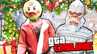 СНЕЖНЫЕ ГОНЩИКИ + СНЕГ В GTA 5 ONLINE ( ГОНКИ+УГАР ) #128