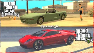 GTA San Andreas vs GTA 5 (Infernus Comparison)