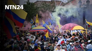 Las mejores imágenes que deja la multitudinaria marcha en contra del Gobierno de Gustavo Petro