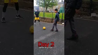 1 year panna training till I become famous|DAY 2 #fypシ #panna #football #famous #streetfootball