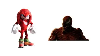 Knuckles vs Carnage