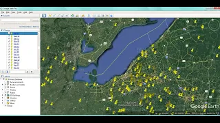 Bigfoot Sightings Map in Google Earth (BFRO GIS Data)