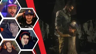 Let's Players Reaction To Seeing And Hugging Lee In A Dream | The Walking Dead: Broken Toys