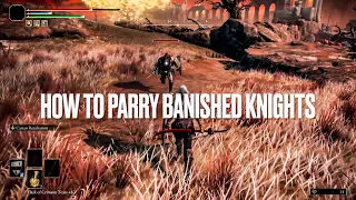 How To Parry Banished Knights - An In-Depth Guide - Elden Ring Boss Parry Guide Ep.3