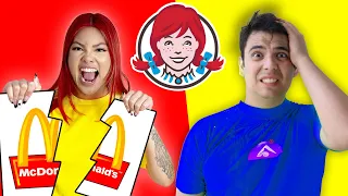 WE BUILT A REAL RESTAURANT AT HOME | MCDONALDS VS WENDY CHALLENGE BY SWEEDEE