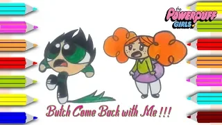 Powerpuff Girls Princess Morbucks and Butch Coloring Books Pages | Come Back with Me #715