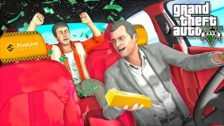 ШОУ ТАКСИ В ГТА 5 МОДЫ! ОТВЕТИЛ НА ВСЕ ВОПРОСЫ ПРАВИЛЬНО ОБЗОР МОДА GTA 5! - ГТА МОД FIVELIVE RP