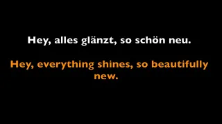 Peter Fox | Alles Neu | English Subtitles & Original Lyrics