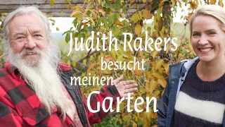 Judith Rakers besucht meinen Garten