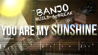 You Are My Sunshine- Banjo Build-a-Break Intermediate Lesson!