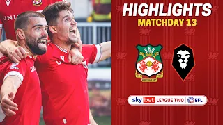 HIGHLIGHTS | Wrexham AFC vs Salford City