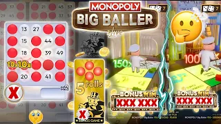 Monopoly Big Baller || 5 Rolls Win With Big Profit 🤑|| Bigger Win Miss 😭