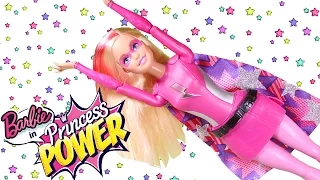 Barbie Princess Power Superhero!!! Barbie saves the Day!!!