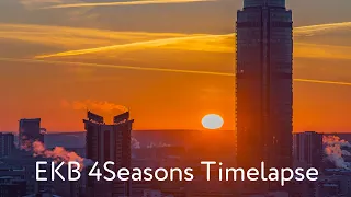 Ekaterinburg 4 Seasons Timelapse